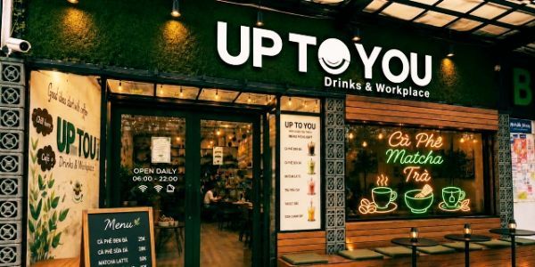Up To You - Cafe, Matcha & Trà - Âu Cơ