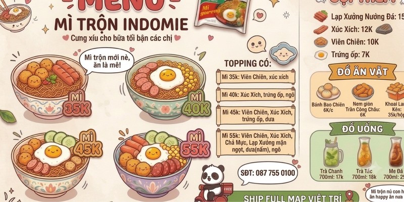 DuongAnh NudelMix - Mì Trộn