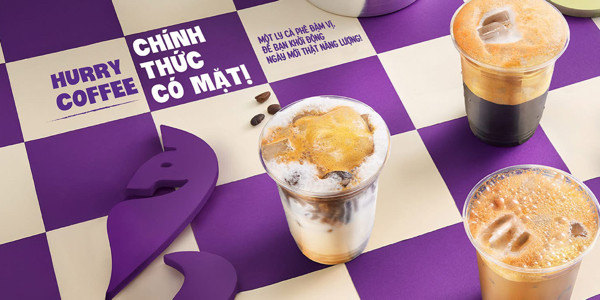 Cà Phê Kem Dẻo Hurry - Hậu Giang