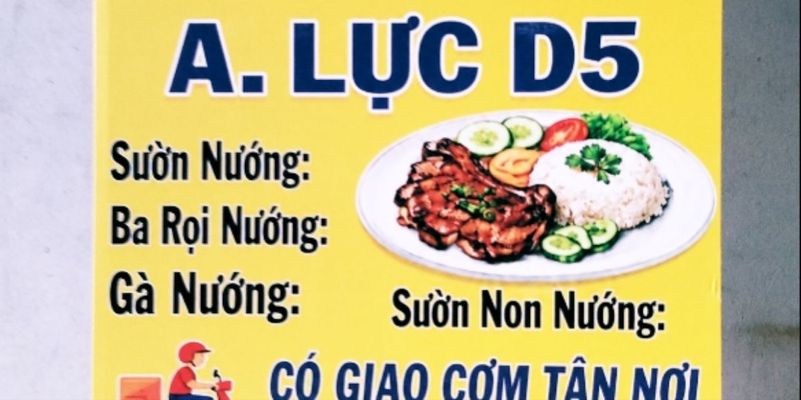 Cơm Tấm A Lực D5 - Cơm Tấm - Trần Văn Giàu