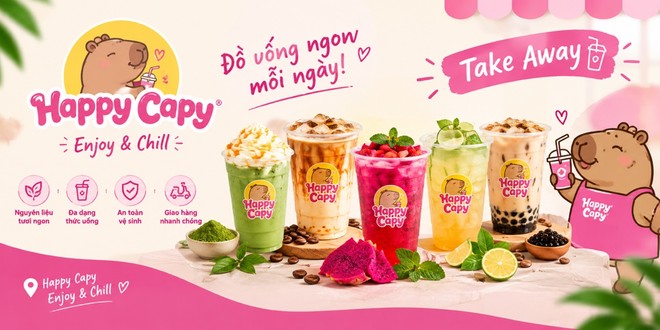 Happy Capy - Cafe - 65 Máy Tơ