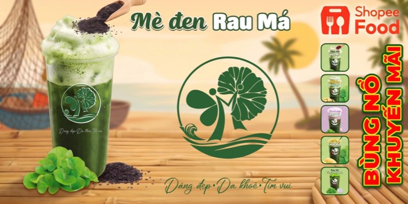 Mè Đen Rau Má - Rau Má Mix Đủ Vị - Lê Hồng Phong