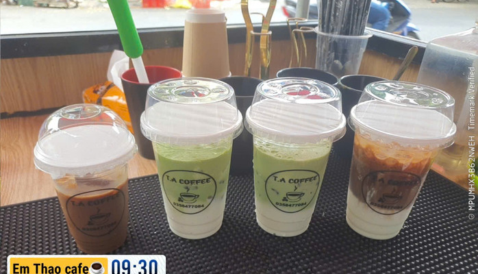 T.A COFFEE - CAFE MUỐI, BẠC XỈU & TRÀ CHANH - LÊ PHỤNG HIỂU