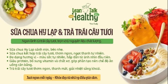 Sữa Chua Hy Lạp - Lean Talk Healthy