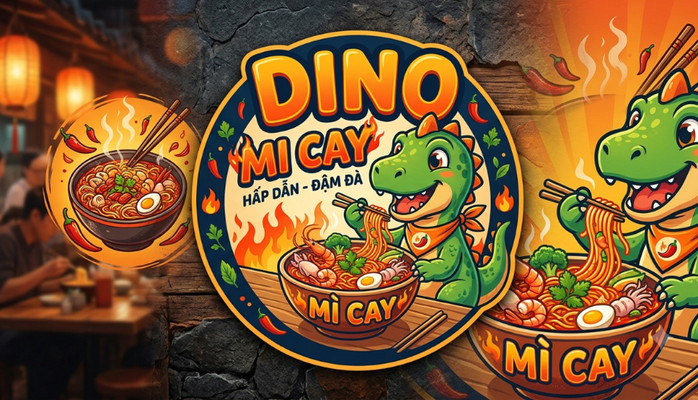 Tiệm Mỳ Cay & Ăn Vặt - DINO YUMMY - Lý Thường Kiệt