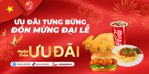 Huale Chicken - Gà Rán, Hambuger & Nước Ngọt - 94 Tôn Thất Tùng