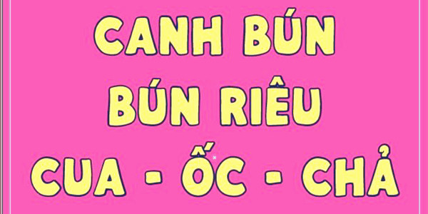 Canh Bún - Bún Riêu Cô Lam