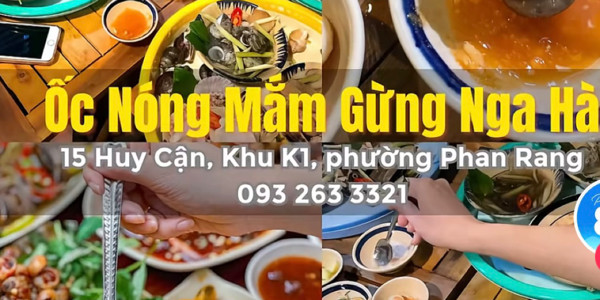 Ốc Nóng Mắm Gừng Nga Hà