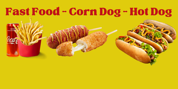 Bánh Mì, Ăn Vặt & Hot Dog - Corn Dog Nhà Táo