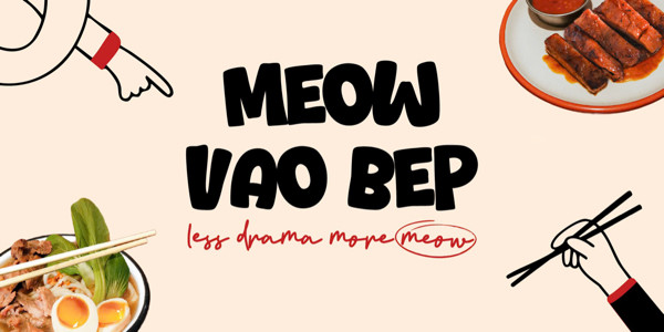 Mèo Vào Bếp - Udon & Thịt Nướng