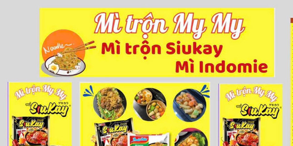 Mì Trộn Cá Viên MyMy - Mì, Nui Xào Bò - Cao Lỗ