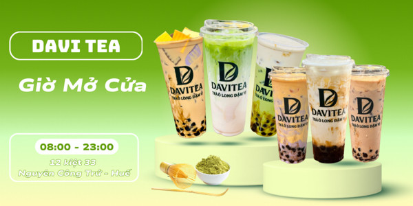 Davi Tea - Trà Ô Long Đậm Vị - 12/33 Nguyễn Công Trứ