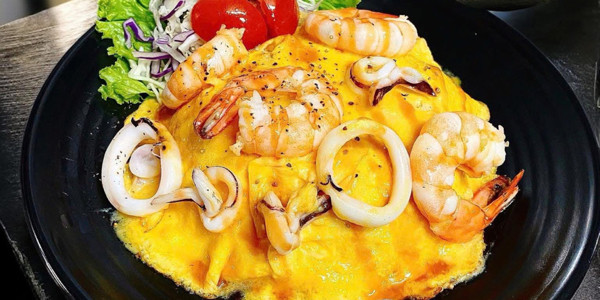 Cơm Hải Sản Phủ Trứng - Chiêu Liêu