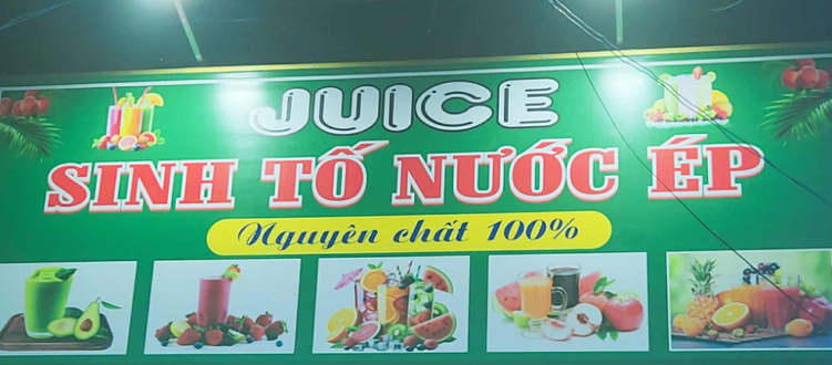 Juice - Sinh Tố & Nước Ép Nguyên Chất 100% - Cổng Chào Khang Linh