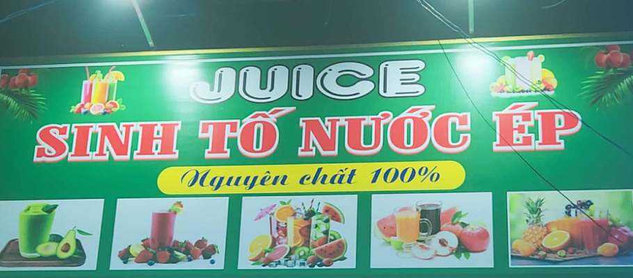 Juice - Sinh Tố & Nước Ép Nguyên Chất 100% - Lương Thế Vinh