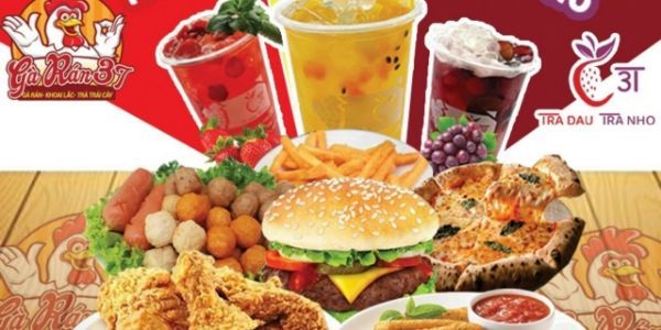 3T Gà Rán - Khoai Lắc & Trà Trái Cây