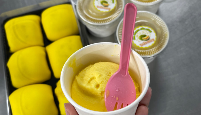 Bánh Crep Sầu Trần Hồng - Bánh Crep Sầu Riêng - Kim Mã