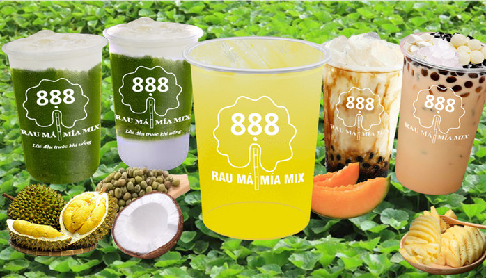 RAU MÁ MÍA MIX 888 - Rau Má, Nước Mía & Trà Sữa - Tô Ngọc Vân