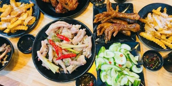 Quán Linh Gà - Chân Gà Sốt Thái & Nộm Tai Heo - KĐT Kim Văn Kim Lũ