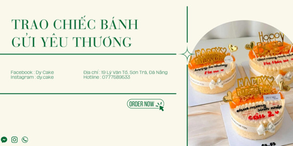 Dy Cake - Tiệm Bánh Bông Lan Trứng Muối - Shop Online