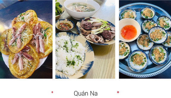 Quán Na - Món Miền Trung - 206 Đường 30/4