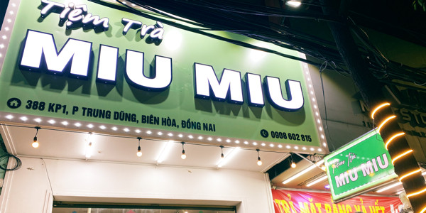 Tiệm Trà Miu Miu - Phạm Văn Thuận