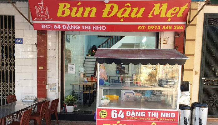 BÚN ĐẬU MINH MINH - Đồ Ăn Nhanh - Đặng Thị Nho