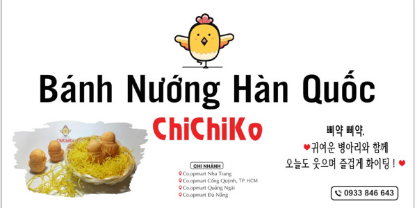 Bánh Gà Con Chichiko - Bánh Nướng Gà Con Hàn Quốc - Cống Quỳnh