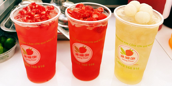 Trà Dâu Đông Dzui - Lotte Mart