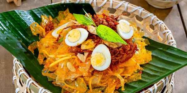 ĂN VẶT HAI TIÊN FOOD - GÀ Ủ MUỐI, BÁNH TRÁNG TRỘN & TRÀ SỮA - 586 HÙNG VƯƠNG