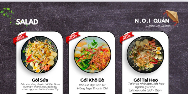 N.O.I QUÁN - Đồ Uống Và Thức Ăn - 44 Trần Thị Nhượng