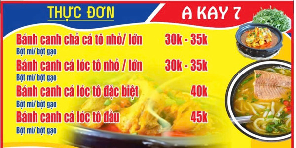 Bánh Canh Cá Lóc A Kay 7 - 02 Tô Hiến Thành