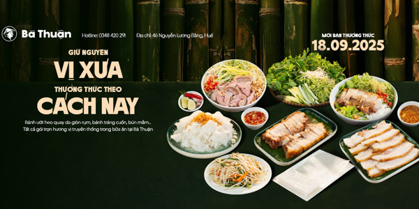 Bà Thuận - Bánh Ướt & Bánh Tráng Cuốn - 46 Nguyễn Lương Bằng