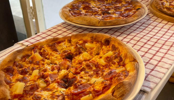 NY Pizza - Pizza, Vegetarian & Soft Drink - 90 Song Hành