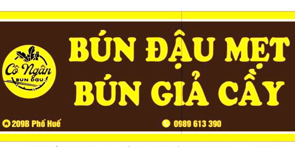 Quán Bún Đậu Mẹt - Phố Huế