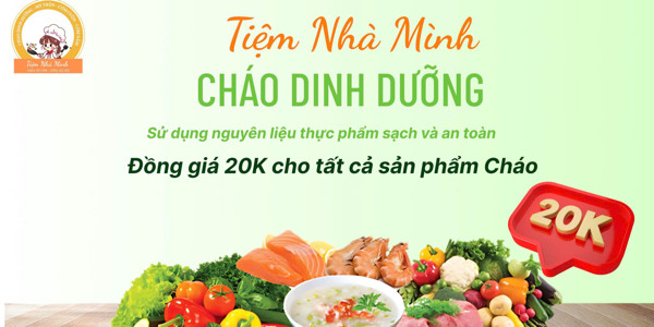 TIỆM NHÀ MÌNH - Cháo Dinh Dưỡng Cao Cấp, Mỳ Trộn & Cơm Cuộn
