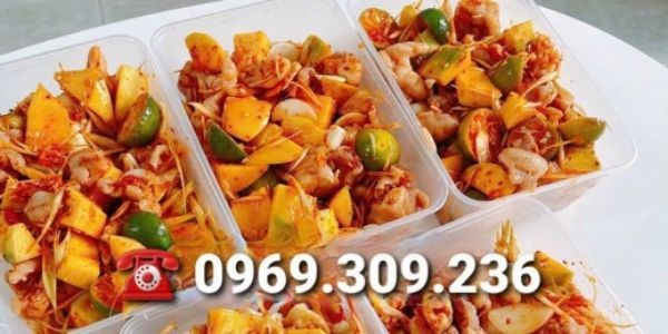 Tiệm Ăn Vặt Co Bé - Chân Gà Rút Xương Sốt Thái - Bình Giã