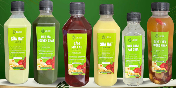 Lá Homemade - Sâm Mía Lau & Các Thức Uống Detox - Đường 18
