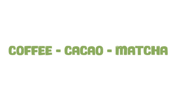 K.afe - Coffee, Cacao & Matcha - Đường DB4
