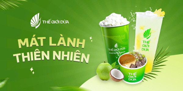 Thế Giới Dừa - Nước Dừa Mix & Chè Ít Ngọt - 168 Trương Hán Siêu