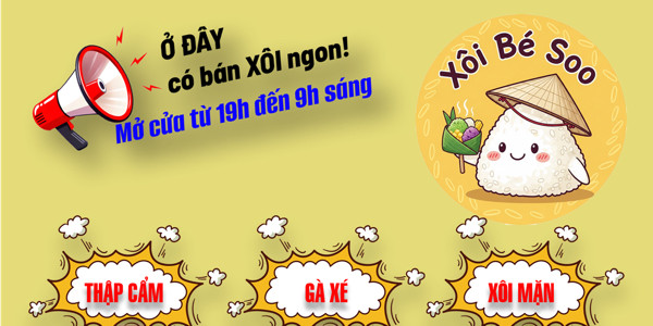 Cơm Gà Xối Mỡ - Xôi Bé Soo