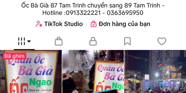 Ốc Bà Già - Tam Trinh