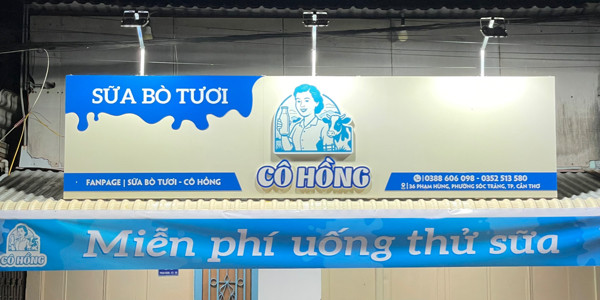 Sữa Bò Tươi - Cô Hồng