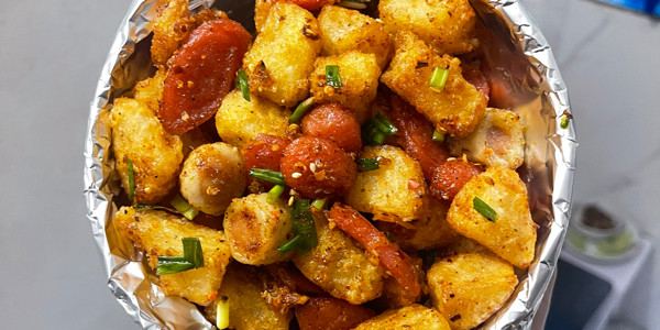 Tiệm Đồ Trộn Cô Bông - Khoai Trộn Tê Cay - Lạc Long Quân