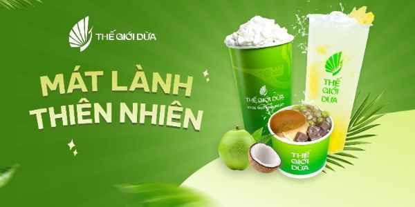 Thế Giới Dừa - Trà Sữa Dừa Mix & Chè Ít Ngọt - 108 Tống Tất Thắng