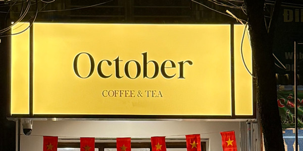 October Coffee & Tea - Bạch Đằng