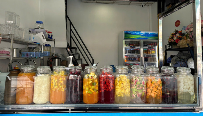 Tiệm Trà A Hùng - Trà Trái Cây Tươi - Đại Lộ Đồng Khởi