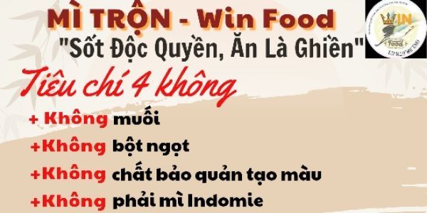 Mì Trộn Sốt Độc Quyền - Win Food - Quận Tân Phú