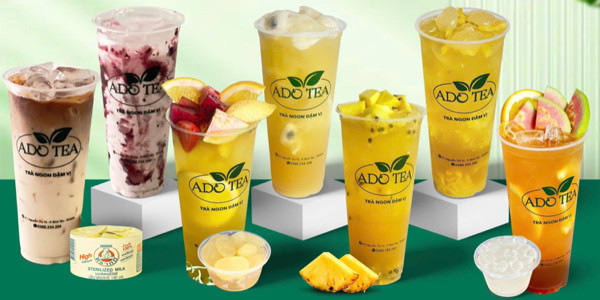 ADO TEA - Trà Sữa Pha Máy