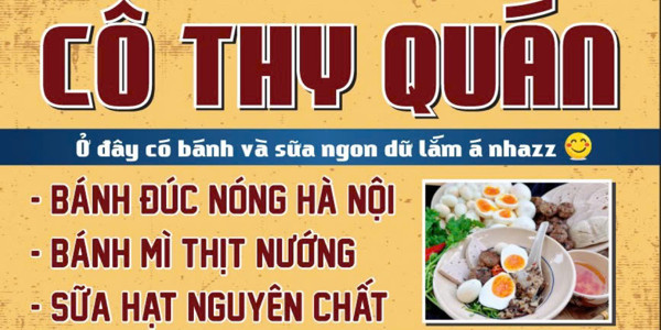 Bánh Đúc Nóng & Bánh Mì Thịt Nướng - Cô Thy